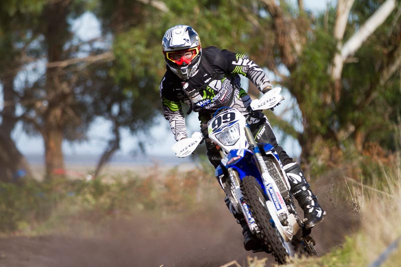 Josh Green on his way to overall victory in Round 3 of the 2015 Yamaha Australian Off-Road Championship (John Pearson/On The Pipe Images)