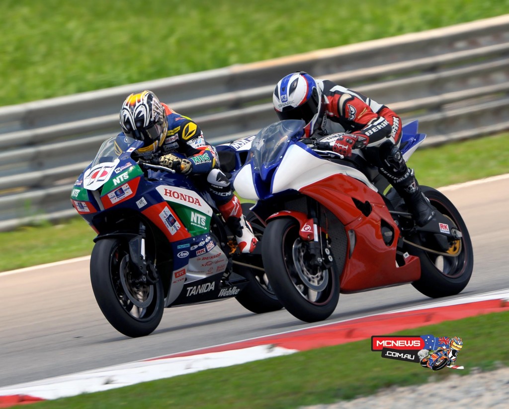 Aaron Morris in action at the Sepang Asia Road Racing Championship Test, April 2015