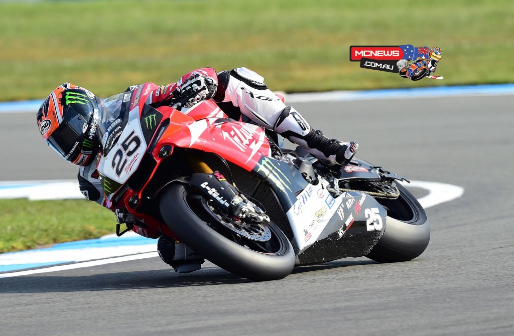 Josh Brookes took a podium and a sixth place from the BSB season opener at Donington on the new YZF-R1M