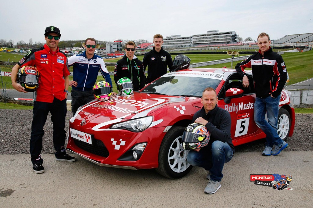 The MCE BSB riders were given the chance to experience the circuit’s brand new works-prepared, rear-wheel-drive RallyMaster cars to get their adrenaline pumping ahead of their first free practice sessions on track tomorrow.