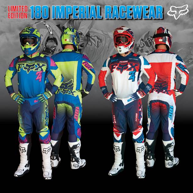 Fox 180 Imperial Racewear