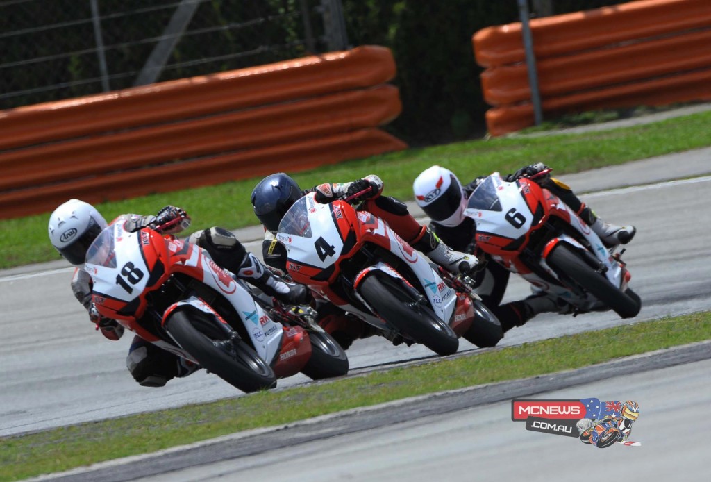 Hiroki Nakamura was fastest in the ADC category on Day Two at Sepang