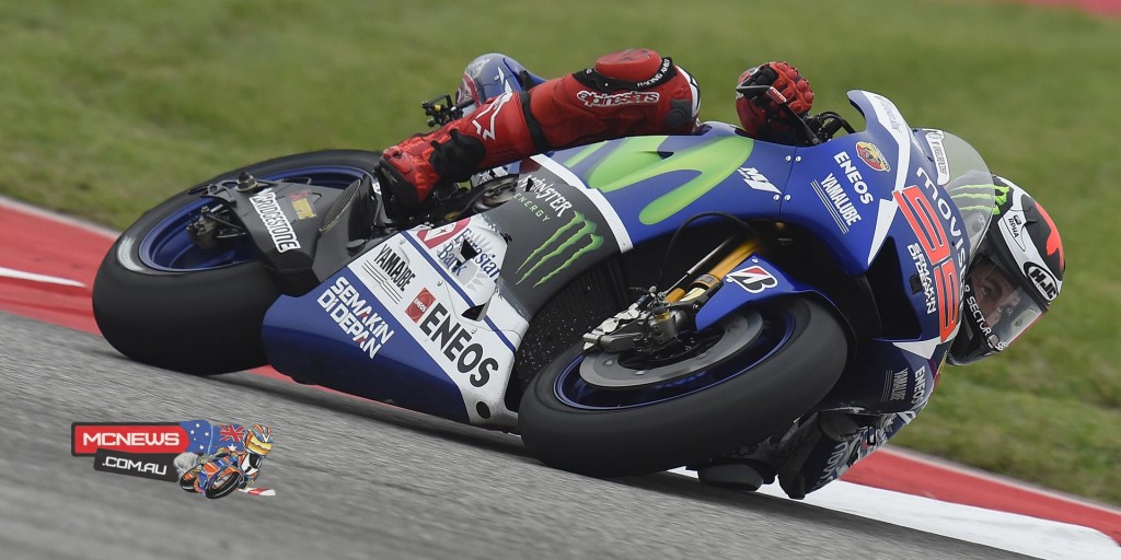 Jorge Lorenzo will start tomorrow‘s race from the outside of the first row.