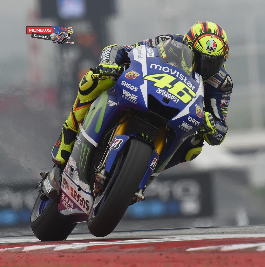 Valentino Rossi - 4th / 2'02.573 / 6 laps - “I’m happy because the second row was my target and I think that with a better lap I could have stayed on the first row, because we are very close to Jorge and Dovizioso. Second row is not a bad place for the start, also because we have a quite good pace. For sure we have to work and help the front tyre, where we have some issue, and after that the weather will be very important. It was supposed to rain today, but fortunately it was dry. We hope the weather remains the same tomorrow. Last year there was a bigger difference to Marc‘s pace, this is very positive, but he remains the favorite for the race tomorrow. After him there‘s me, Jorge and Dovi very close in terms of rhythm.”