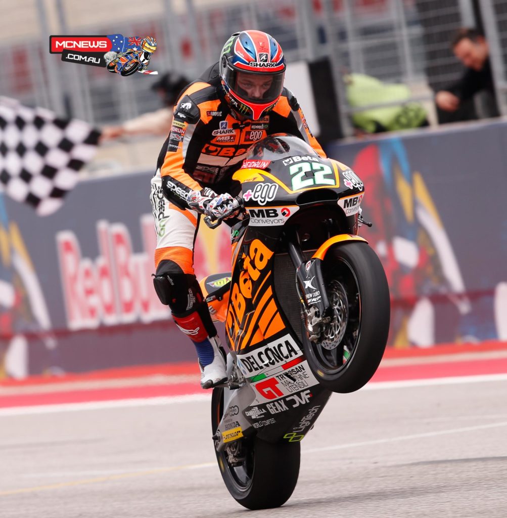 Speed Up Racing’s Sam Lowes claimed his first ever Moto2 victory at the Red Bull Grand Prix of The Americas.
