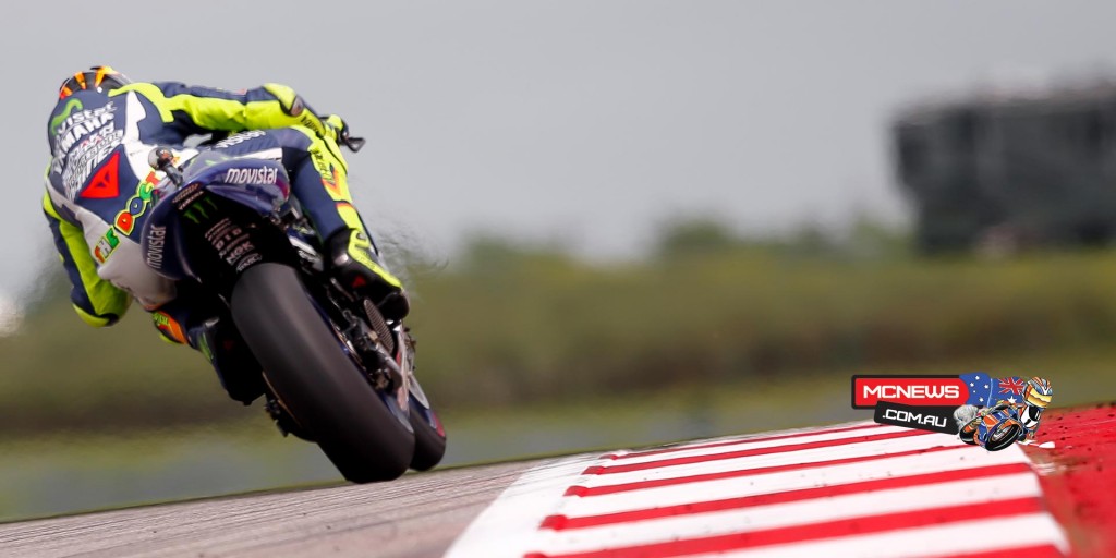 Valentino Rossi - 3rd / +3.120 / 21 laps - “I'm happy about the weekend, because getting onto the podium is a good objective when coming here. On paper this track is the worst for our bike. I am satisfied about the weekend as a whole because we were always in the top 4-5 and we also weren’t so bad on the wet. For it to be perfect I would have had to beat Dovizioso, but unfortunately he was a bit faster. I didn’t have a chance to try, also because after six or seven laps of pushing a lot, I had to ride very smooth. For some reason our bike destroyed the front tyre. It's been like this in 2013 and last year, but this year, fortunately, Bridgestone brought a harder front. That helped me to arrive at the end of the race, but the tyre was still damaged. Dovi said to me that we risked a lot overtaking in turn 12. From the bike I didn't feel it and I thought we had some margin. We passed each other very closely, but there was enough space."