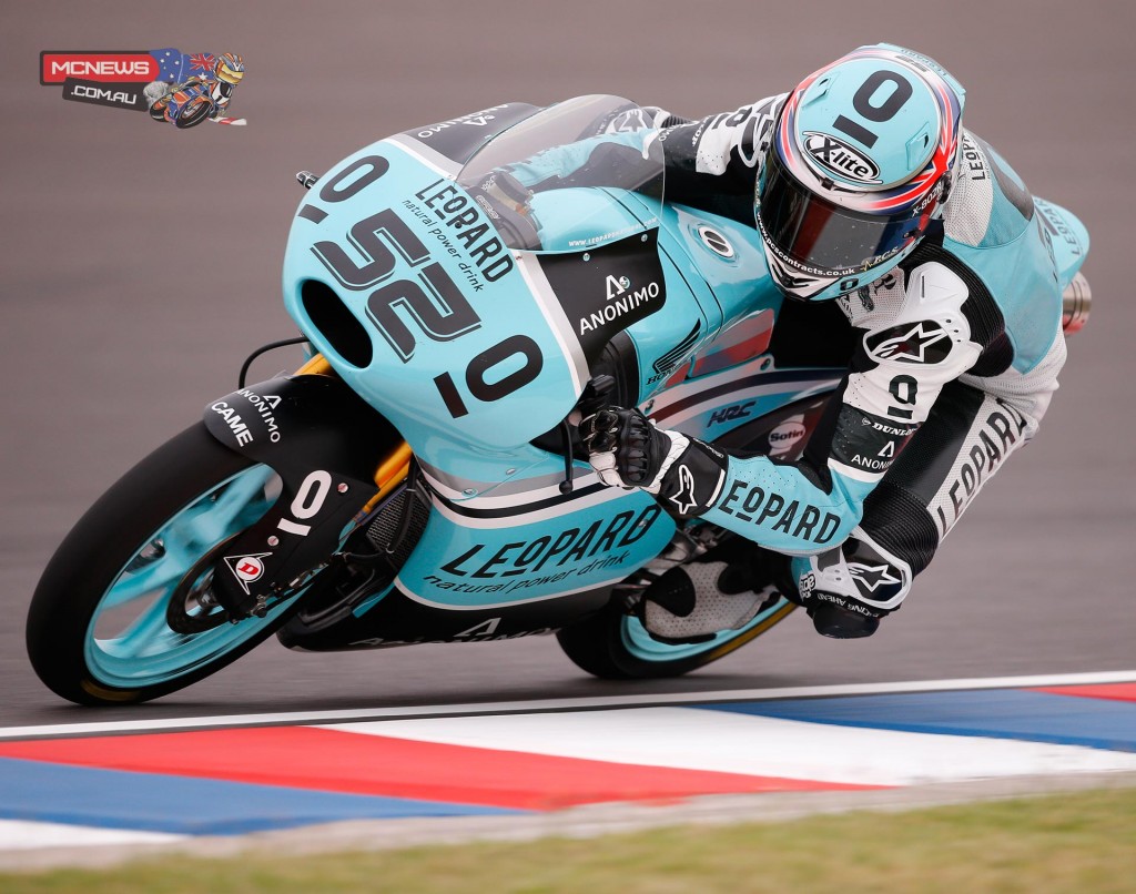 Current Moto3 Championship leader Danny Kent set the fastest time of the day in Argentina during Friday’s Free Practice.