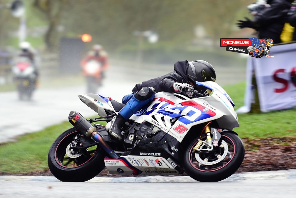 Guy Martin on his way to winning the 2015 Scarborough Spring Cup at Oliver's Mount