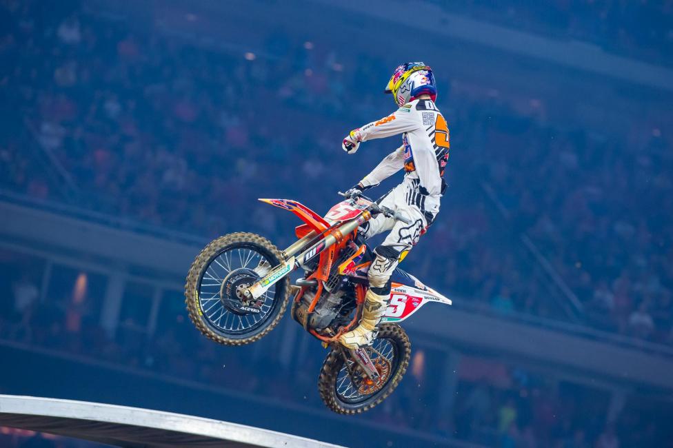 Ryan Dungey clinched his second 450SX title at Houston