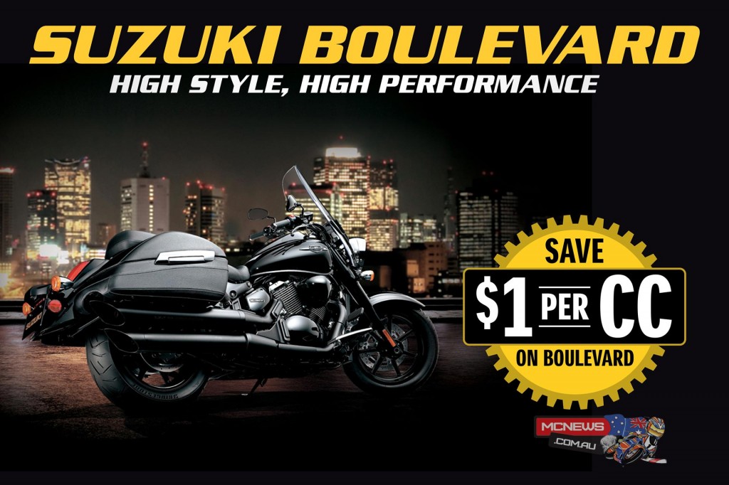 Suzuki Offers $1 Per cc On Selected Boulevard Models