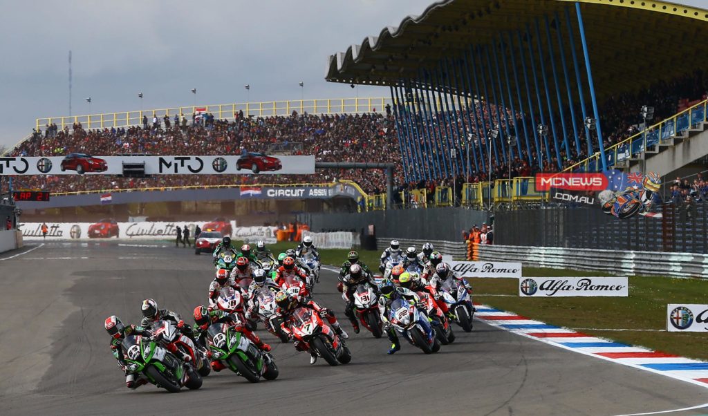 World Superbike Assen 2015 Race Start