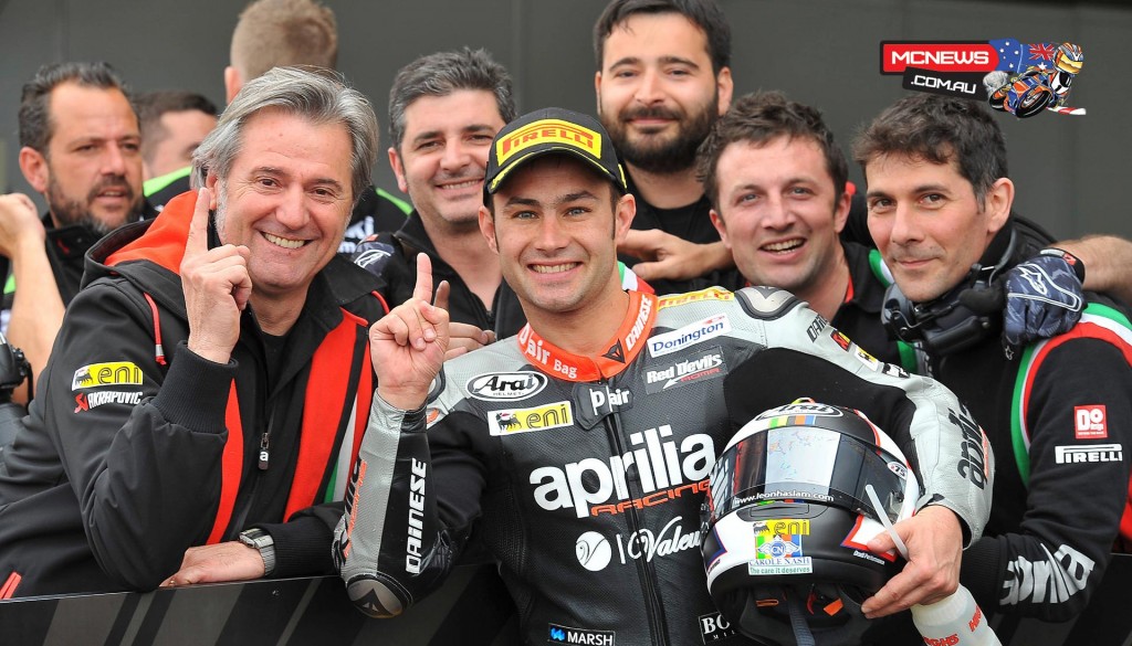 Aragon WorldSBK - Leon Haslam (Aprilia Racing Team – Red Devils) will start tomorrow’s two WorldSBK races of the third round of the eni FIM Superbike World Championship from Pole Position