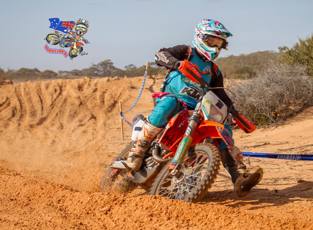 Toby Price led a Motorex KTM Off-Road Team 1-2-3 in Round 5 of the 2015 Yamaha Australian Off-Road Championship (John Hamilton/Mad Dog Images).