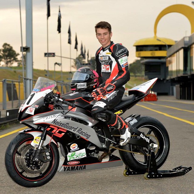 NoiseGuard are Proud Major Sponsors of Brandon Demmery 2014 FX300 Australasian Superbike Championship 2013 Australian 250cc Production Champion