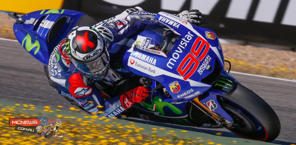 Jorge Lorenzo produced the fastest ever lap by a motorcycle around the Circuito de Jerez to take his first pole of the season