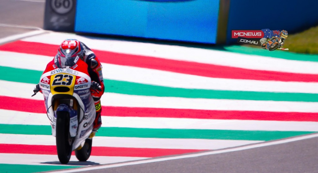 Ongetta-Rivacold’s Niccolo Antonelli set the pace on the first day of practice in Mugello, after Enea Bastianini had topped FP1.