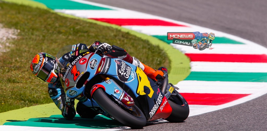 Tito Rabat became the fastest ever Moto2 rider around the Autodromo del Mugello on Friday, beating Johann Zarco into second by 0.001s.