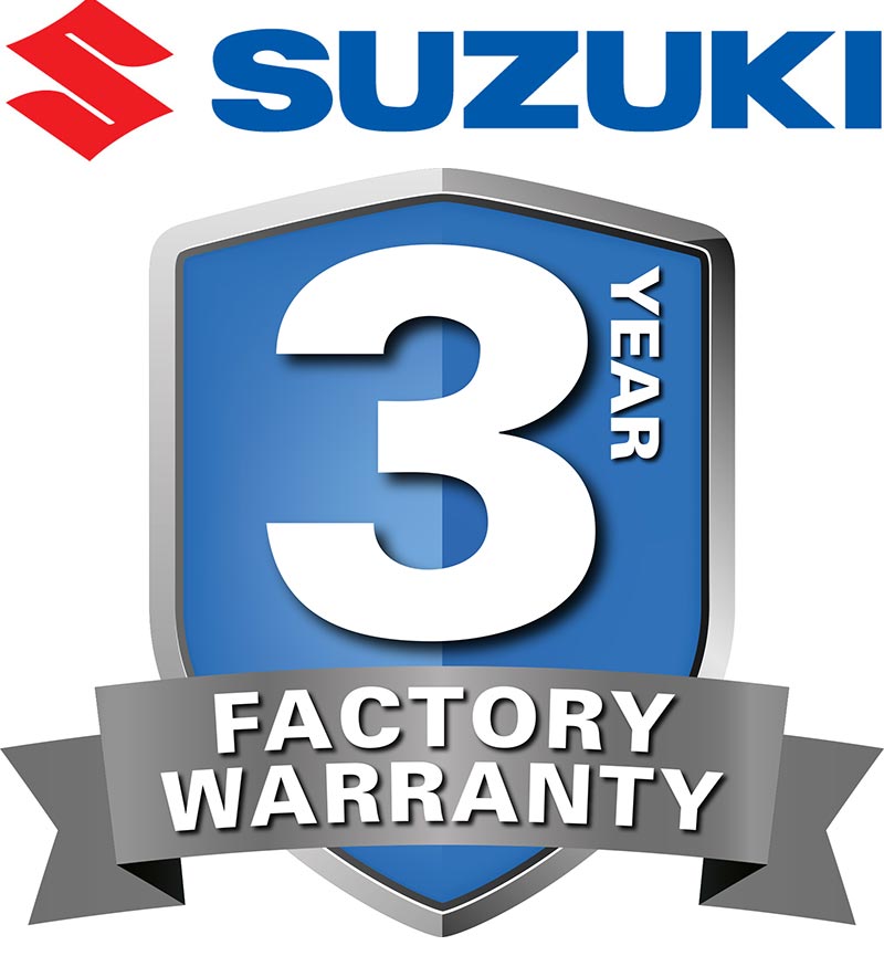 3 Year FACTORY Warranty On All Suzuki Farm ATV Products