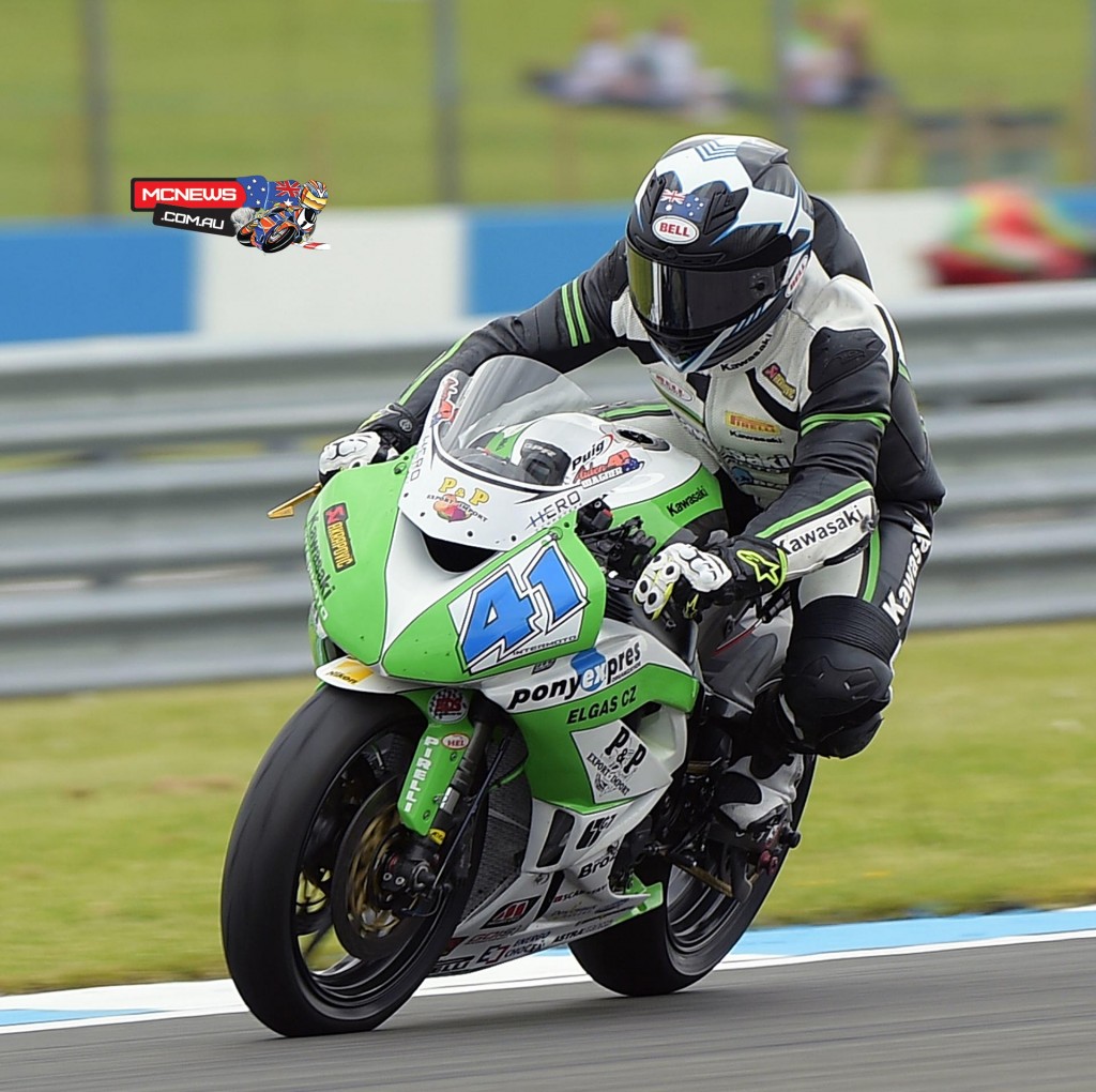 Aiden Wagenr World Superbike 2015 - Donington