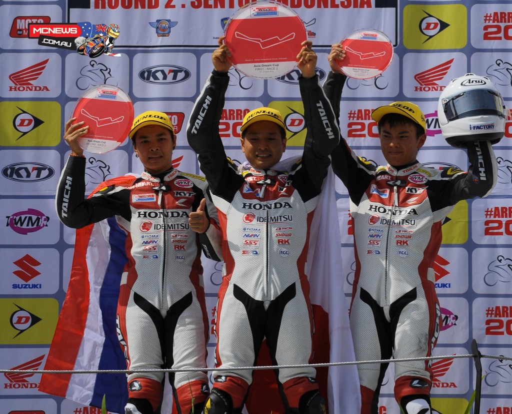 2015 Asia Road Racing Championship - Sentul International Circuit - 250cc Podium