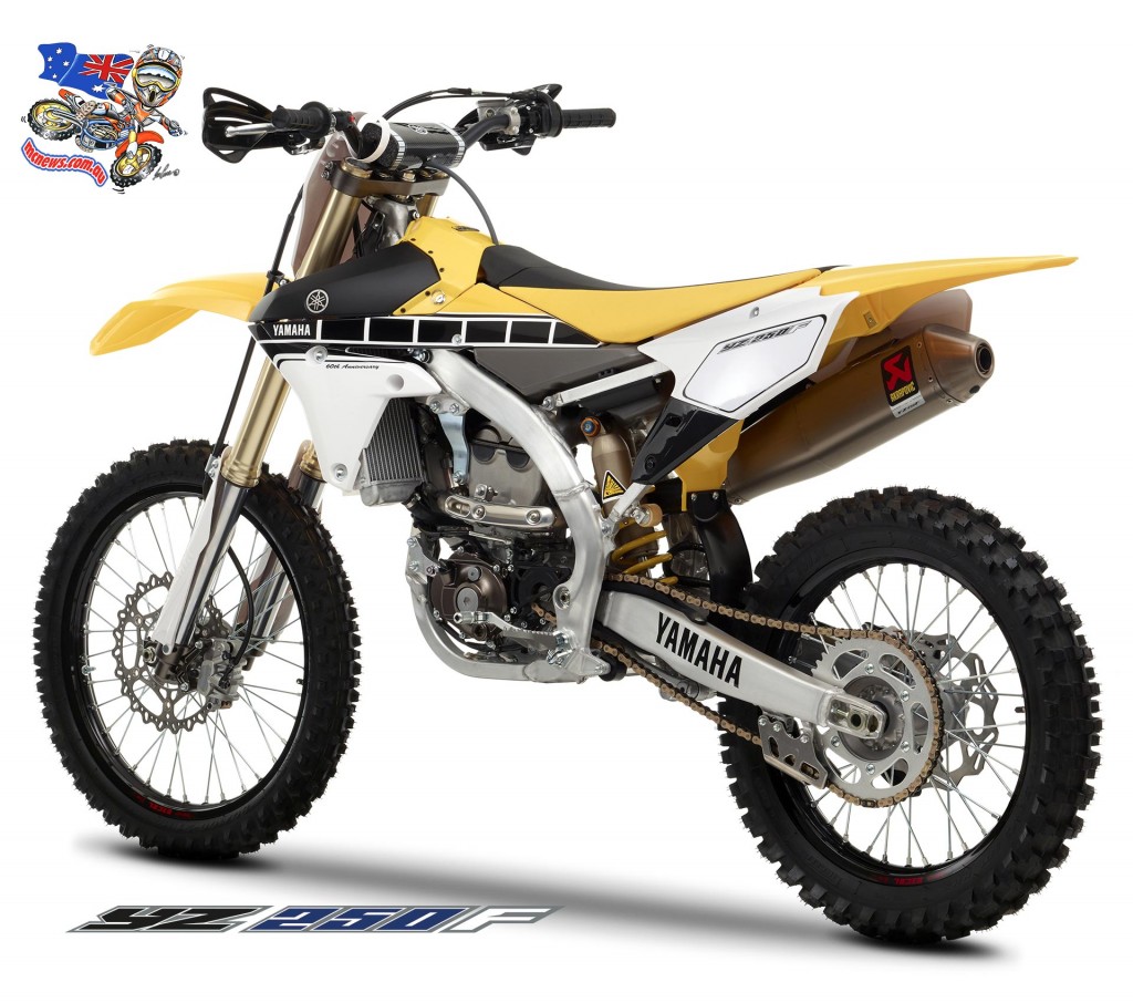 2016 Yamaha YZ250F Limited Edition 60th Anniversary version