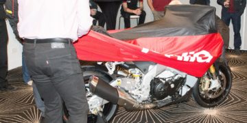 Aprilia RSV4 range reveal Melbourne 2015