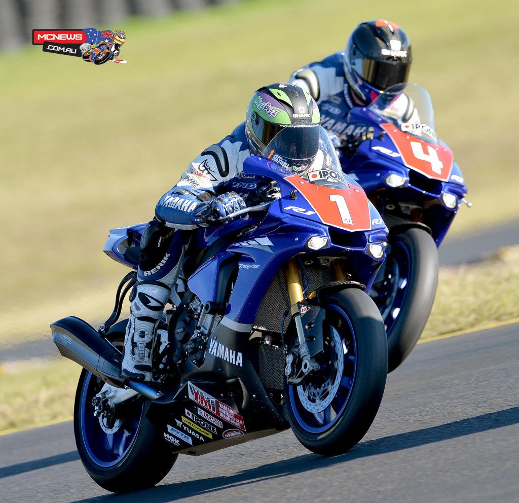FX-ASC 2015 Round Three SMP - Saturday AFX-SBK Race Two - Wayne Maxwell and Glenn Allerton - Image by Russ Colvin / YRT