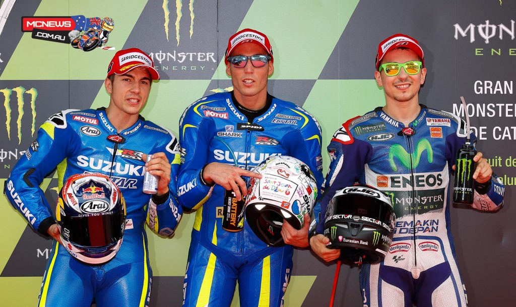 MotoGP 2015 Round Seven Catalunya MotoGP Qualifying Front Row