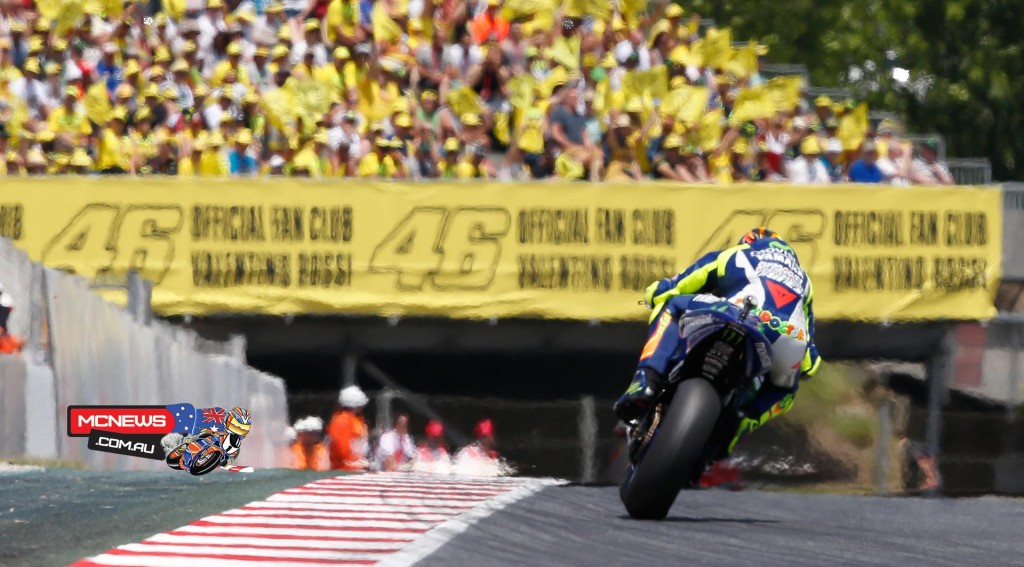 Valentino Rossi had to settle for second place