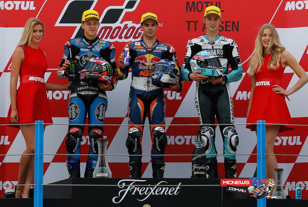 Moto3 Podium Dutch TT Assen MotoGP 2015