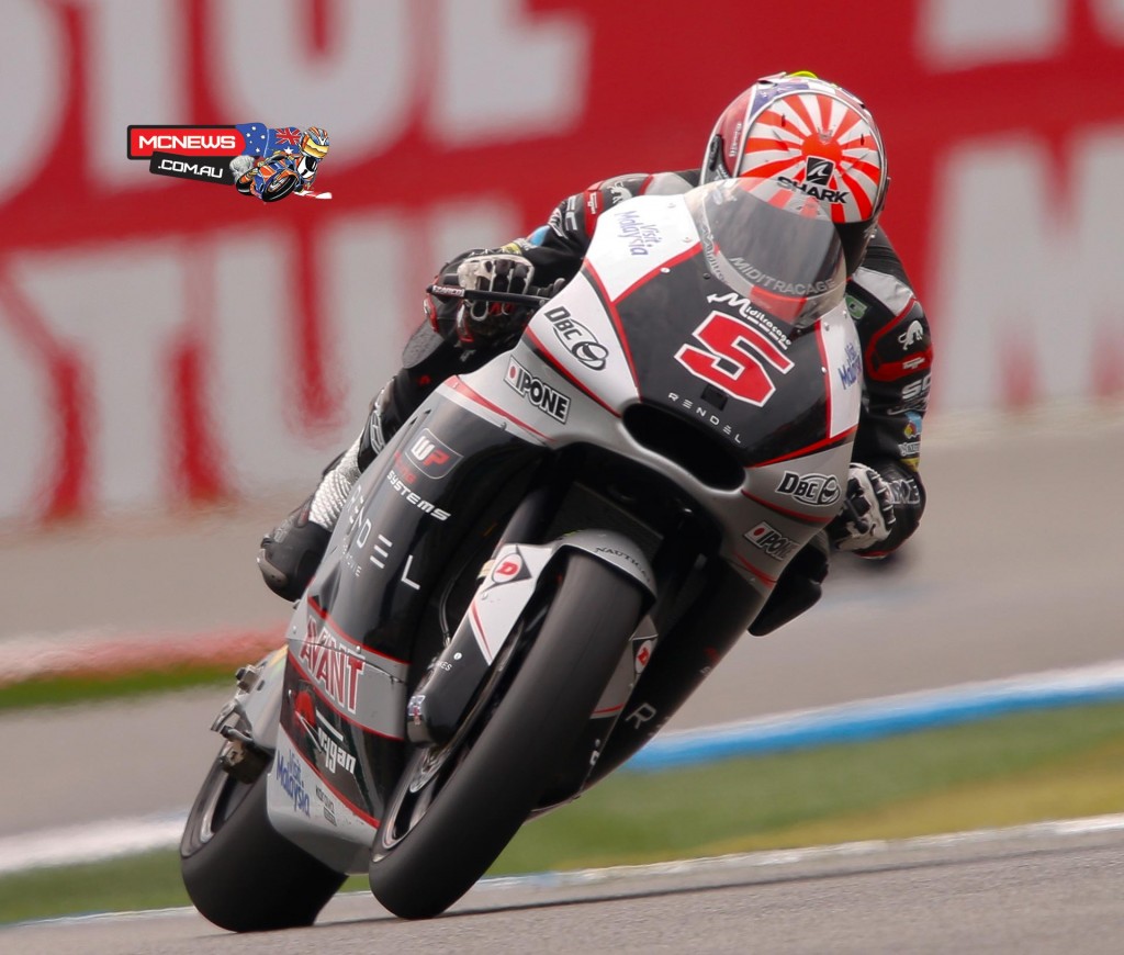 Johann Zarco took his third pole position of the season after annihilating the Moto2 lap record at the TT circuit Assen.