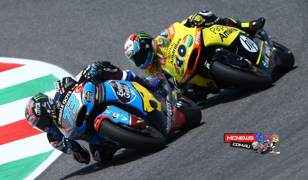 Alex Marquez still continues to struggle as the Moto3 World Champion adapts to Moto2 but brought home another couple of points in 12th place