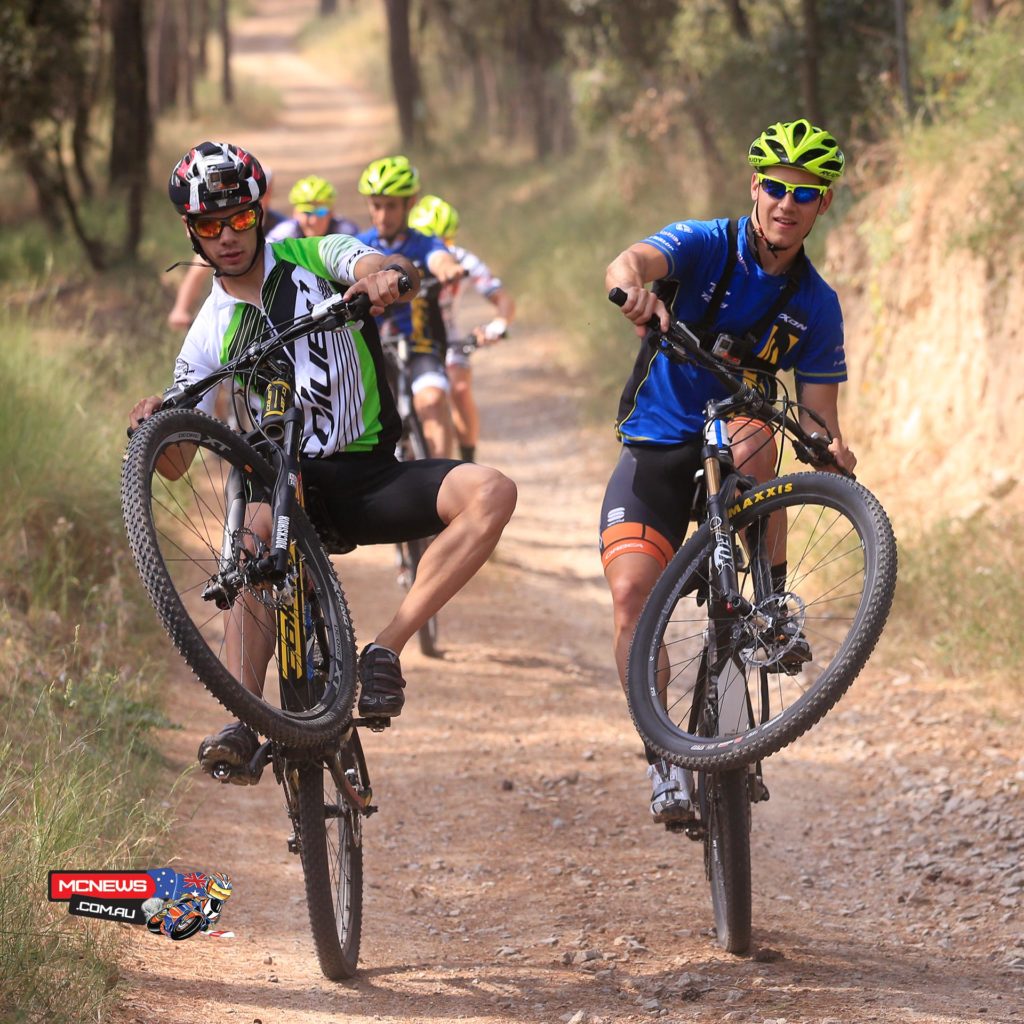 The Gran Premi Monster Energy de Catalunya has kicked off with a casual mountain bike ride which took six riders from the city of Granollers to the nearby Circuit de Barcelona - Catalunya. They went through the hilly area