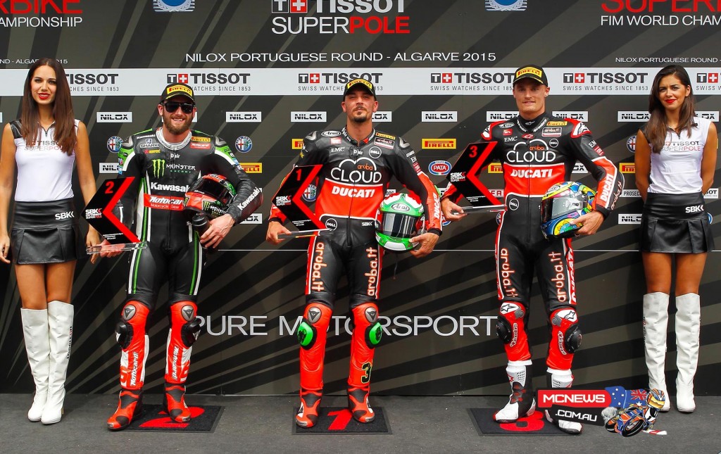 Davide Giugliano seals Portiamo Superpole - Sykes and Davies complete row two as Rea crashes on second flying lap