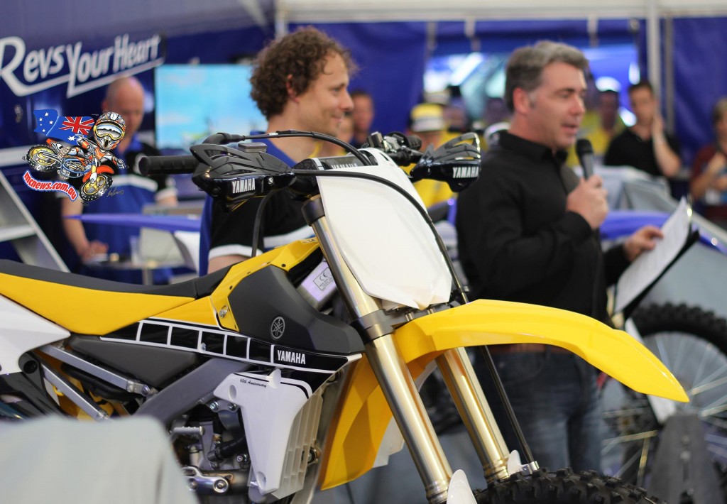 Yamaha Motor Europe presented the 2016 Yamaha off-road YZ motocross collection at Maggiora Grand Prix of Italy