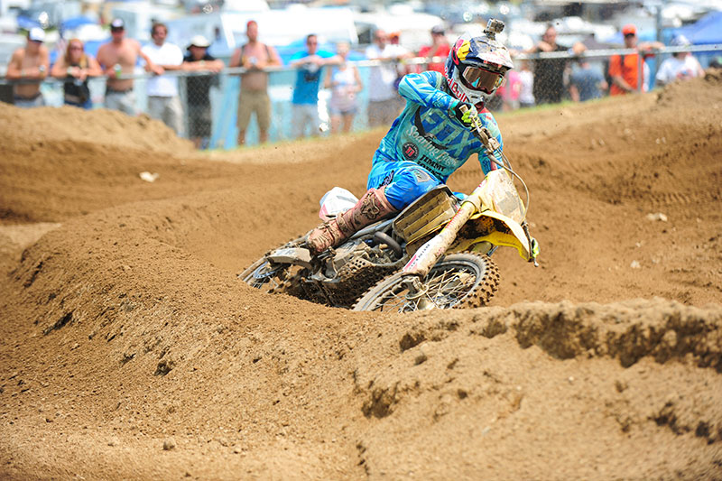 Roczen finished third in both motos, losing some ground in the championship standings in the process. (Photo: Amy Schaaf)