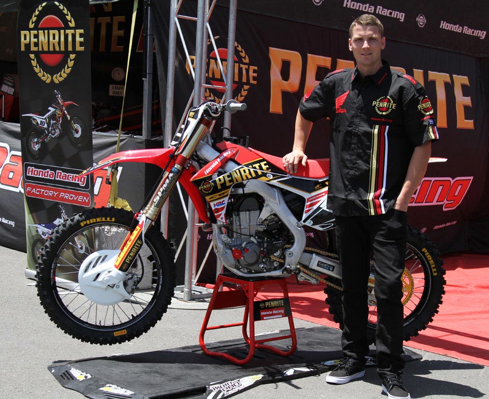 Ford Dale pulls the pin: After much soul searching Penrite Honda rider Ford Dale has decided to step away from racing to concentrate on his young family