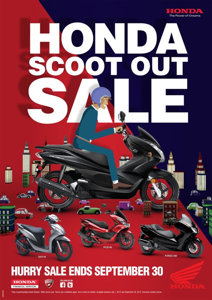 Honda Scoot Out Sale