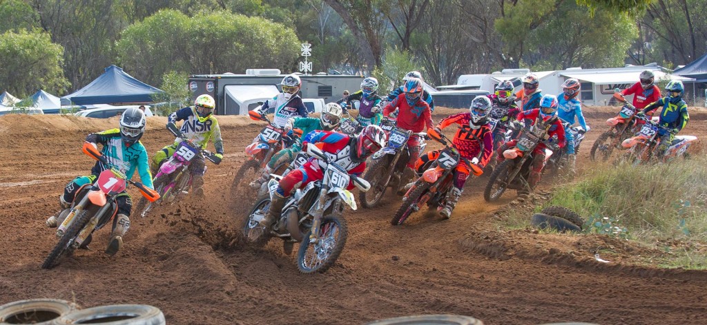 Jayden Rykers took out the MX2 class ahead of his arch rival Connor Tierney