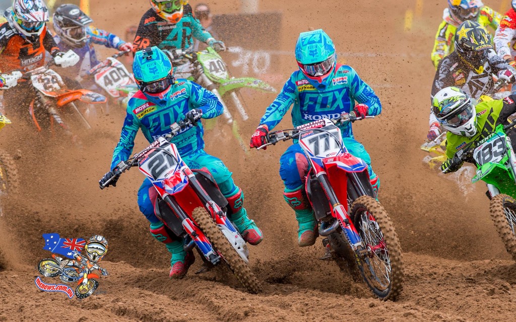 MXGP - 2015 - Rnd 12 - Kegums, Latvia - Evgeny Bobryshev and Gautier Paulin