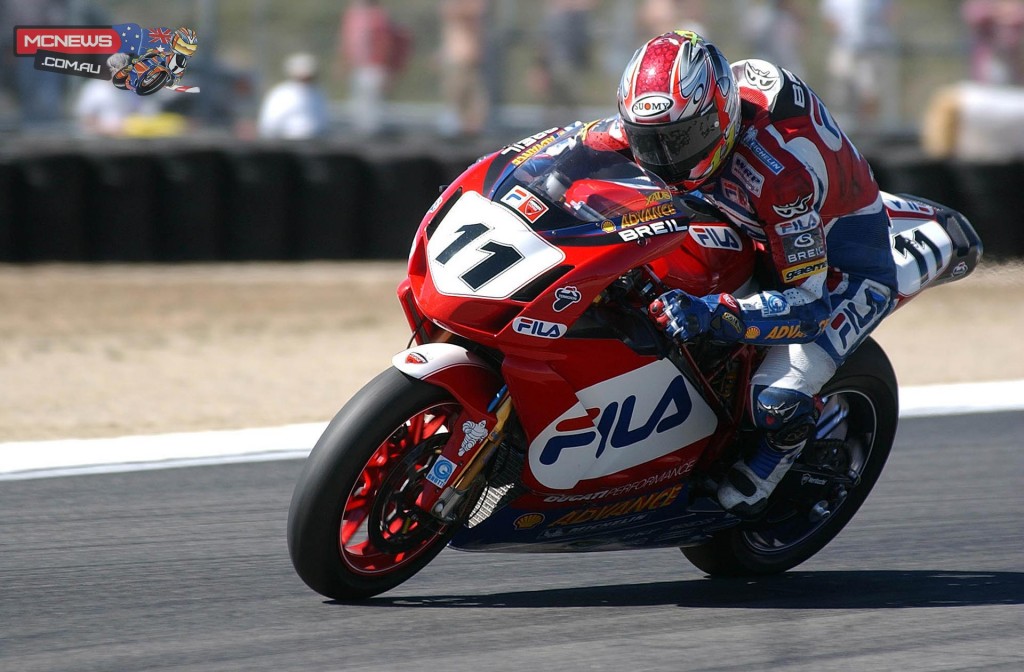 Ruben Xaus (SPA) claimed race 2 victory at Laguna Seca 2003