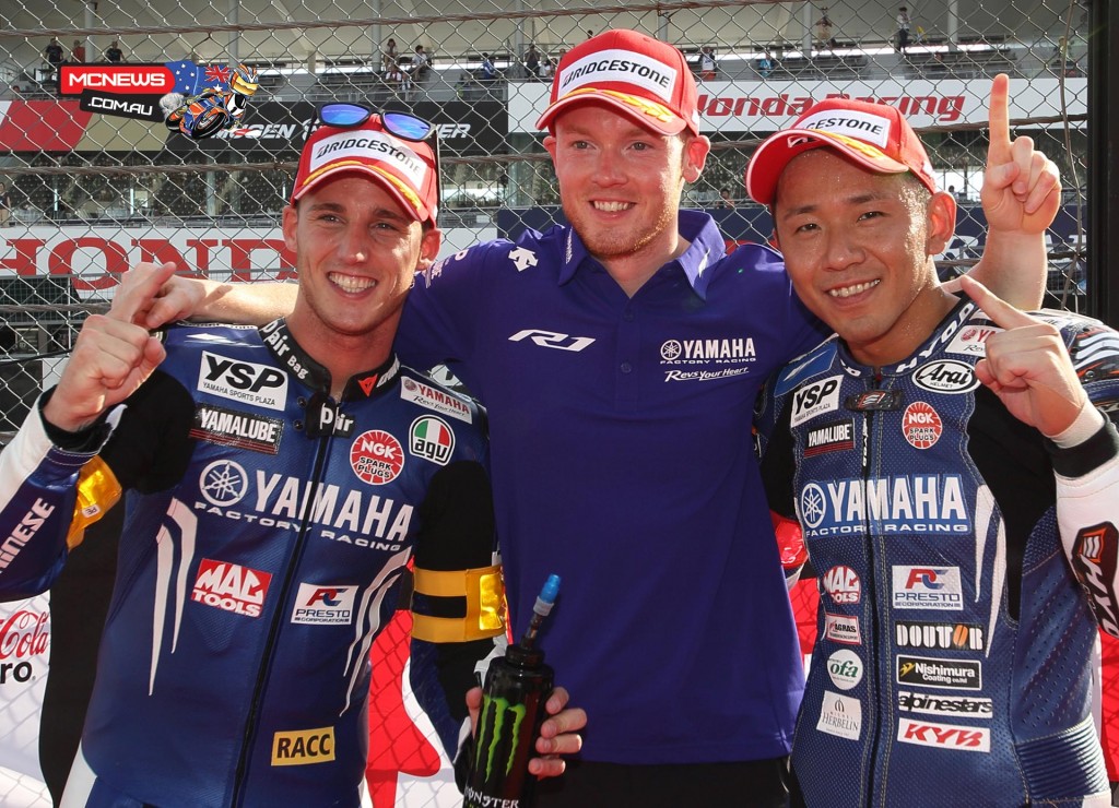 Yamaha Factory Racing Team rider Pol Espargaro rode a lap to remember in Saturday's Top 10 Trial at Suzuka Circuit, setting a new unofficial lap record time of 2’06.000 to put himself and teammates Bradley Smith and Katsuyuki Nakasuga on pole for the 38th Suzuka 8 Hours endurance race.