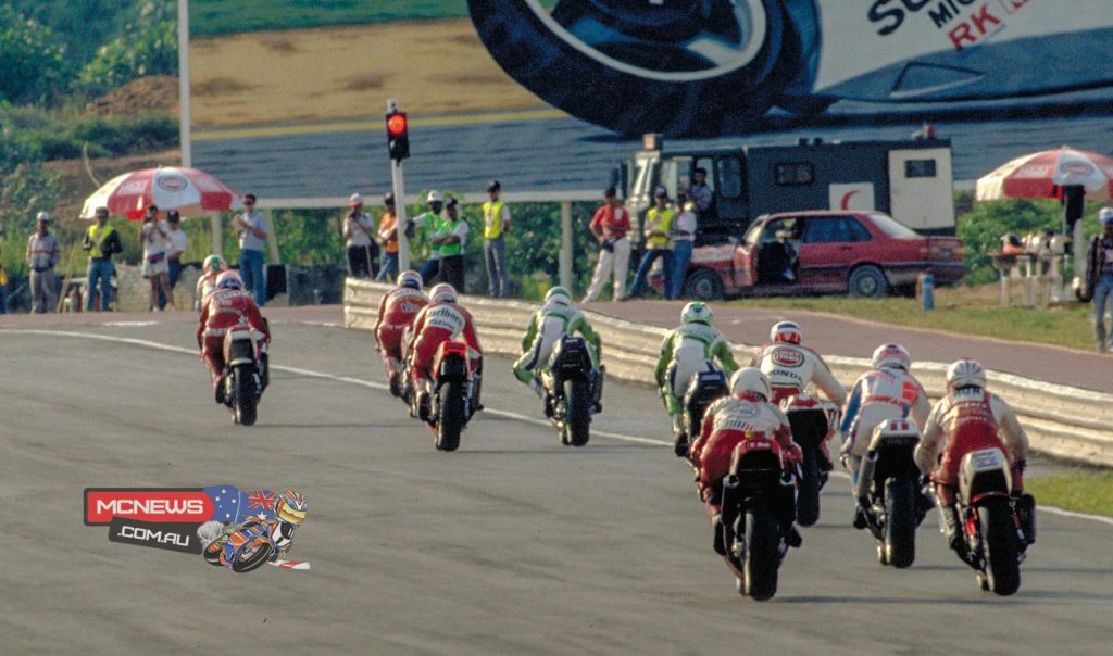 Race start at Shah Alam - 1990