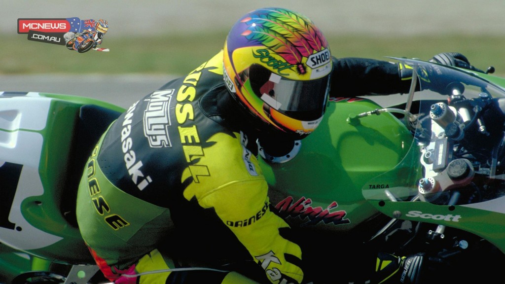 Scott Russell (USA) was edged out twice by Carl Fogarty (GBR) for the win - 1993