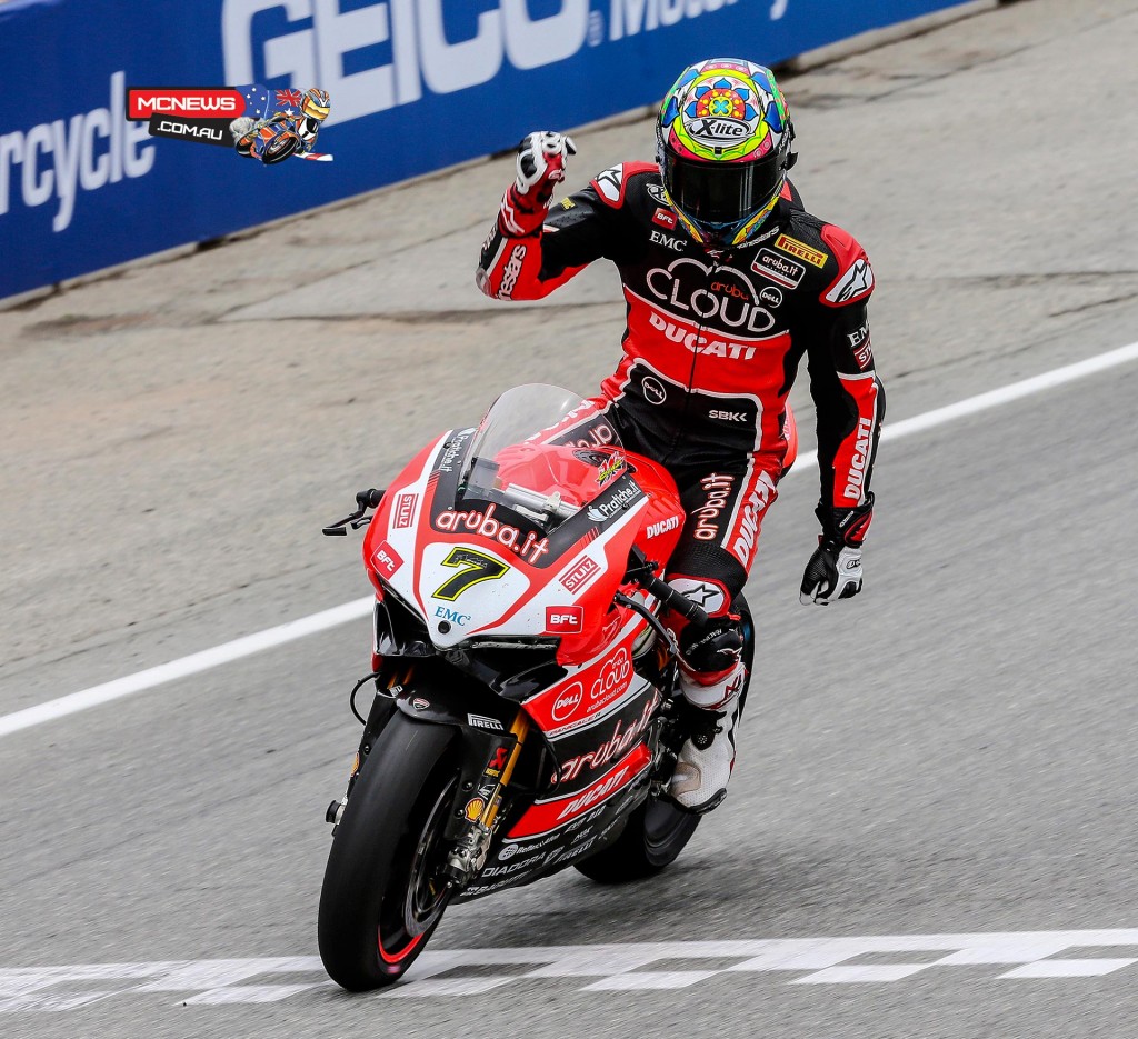 World SBK 2015 - Laguna Seca - Chaz Davies