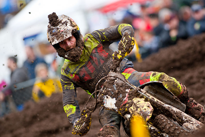 Despite a third-place finish in Moto 2, Roczen has dropped into a tie for second in 450MX points. (Photo: Matt Rice)
