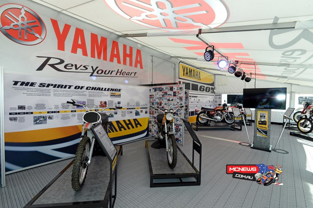 Celebrating in order to highlight Yamaha's history of innovation over 60 years