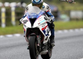 Guy Martin leads the pack in untimed practice as challenging conditions curtail action at Dundrod
