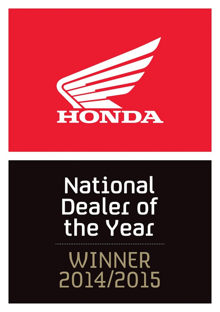 Brisbane Motorcycles Caboolture has been awarded National Dealer of the Year 2014/2015.