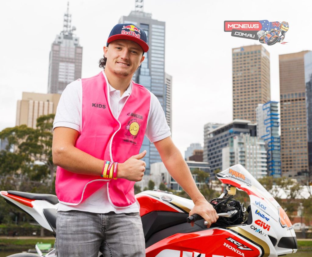 MotoGP rider Jack Miller is supporting YAMS in 2015